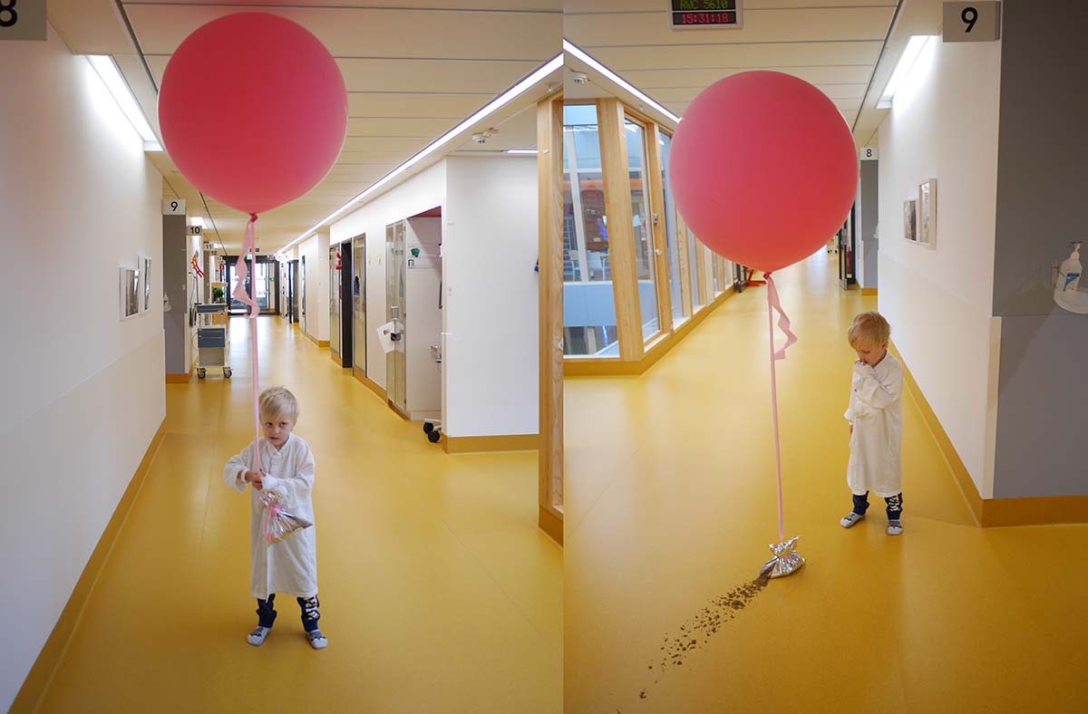 Elis, en jätteballong och en mindre incident.