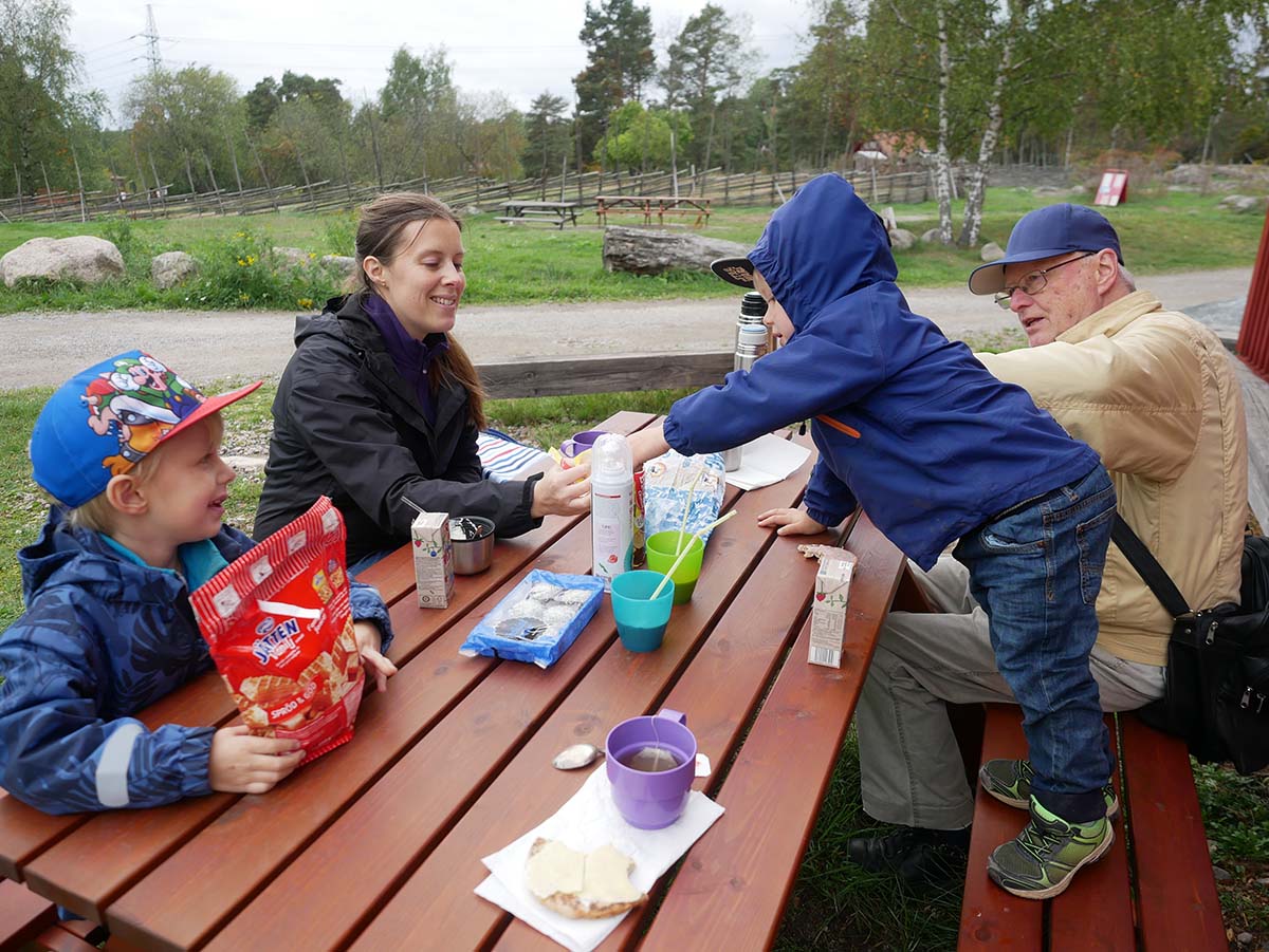 Picknick med farfar