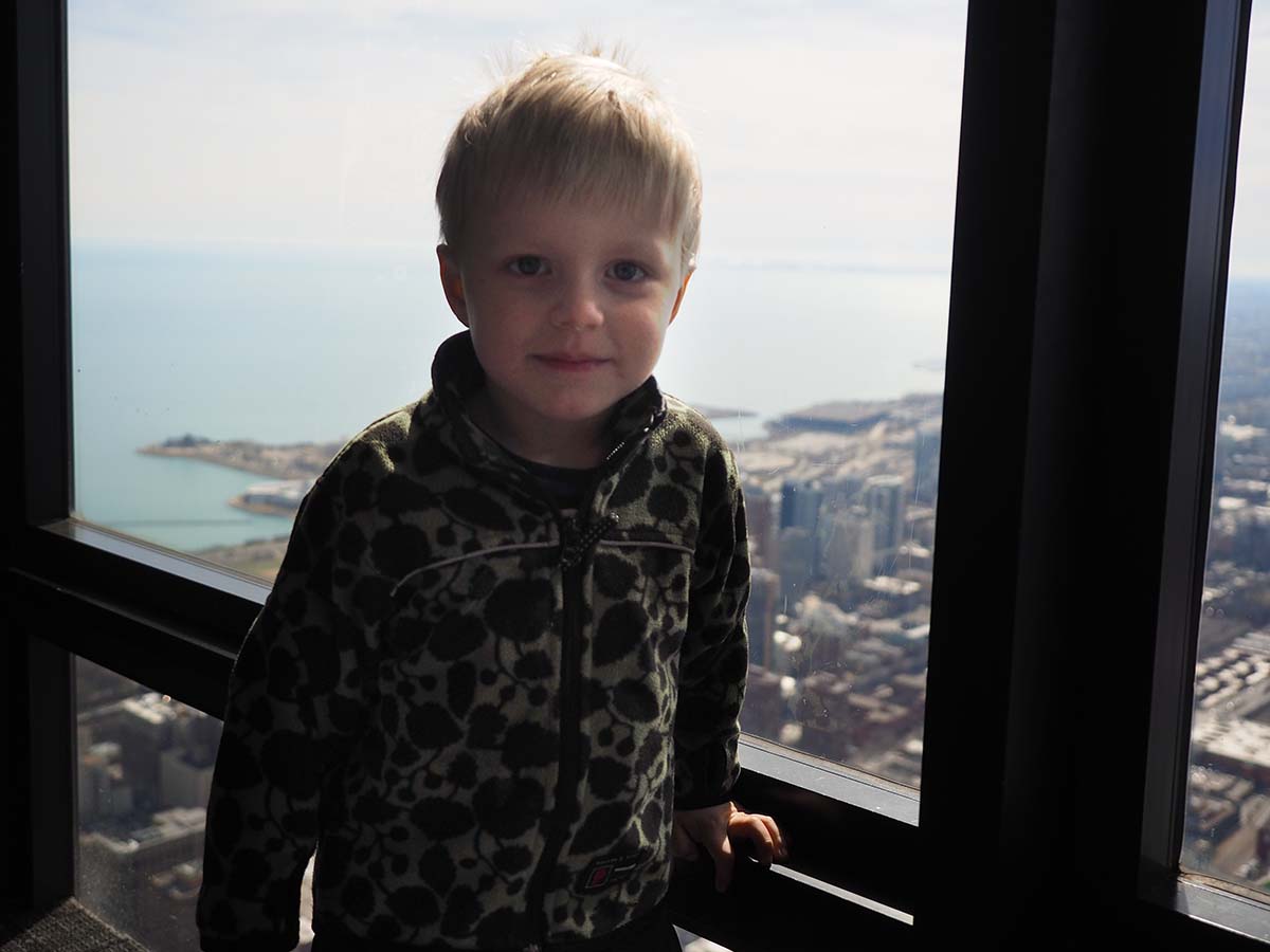 Elis uppe i Willis Tower, Chicago