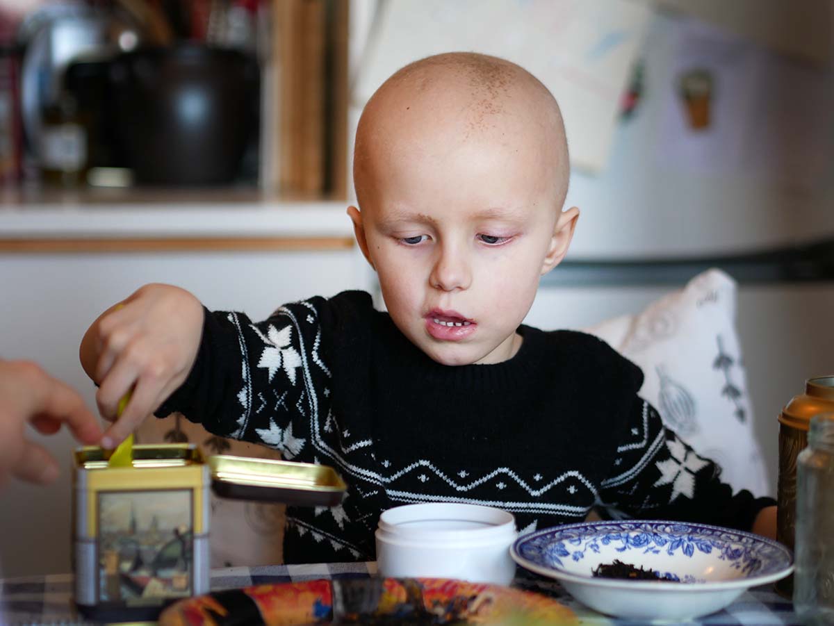 Elis leker med farmors te