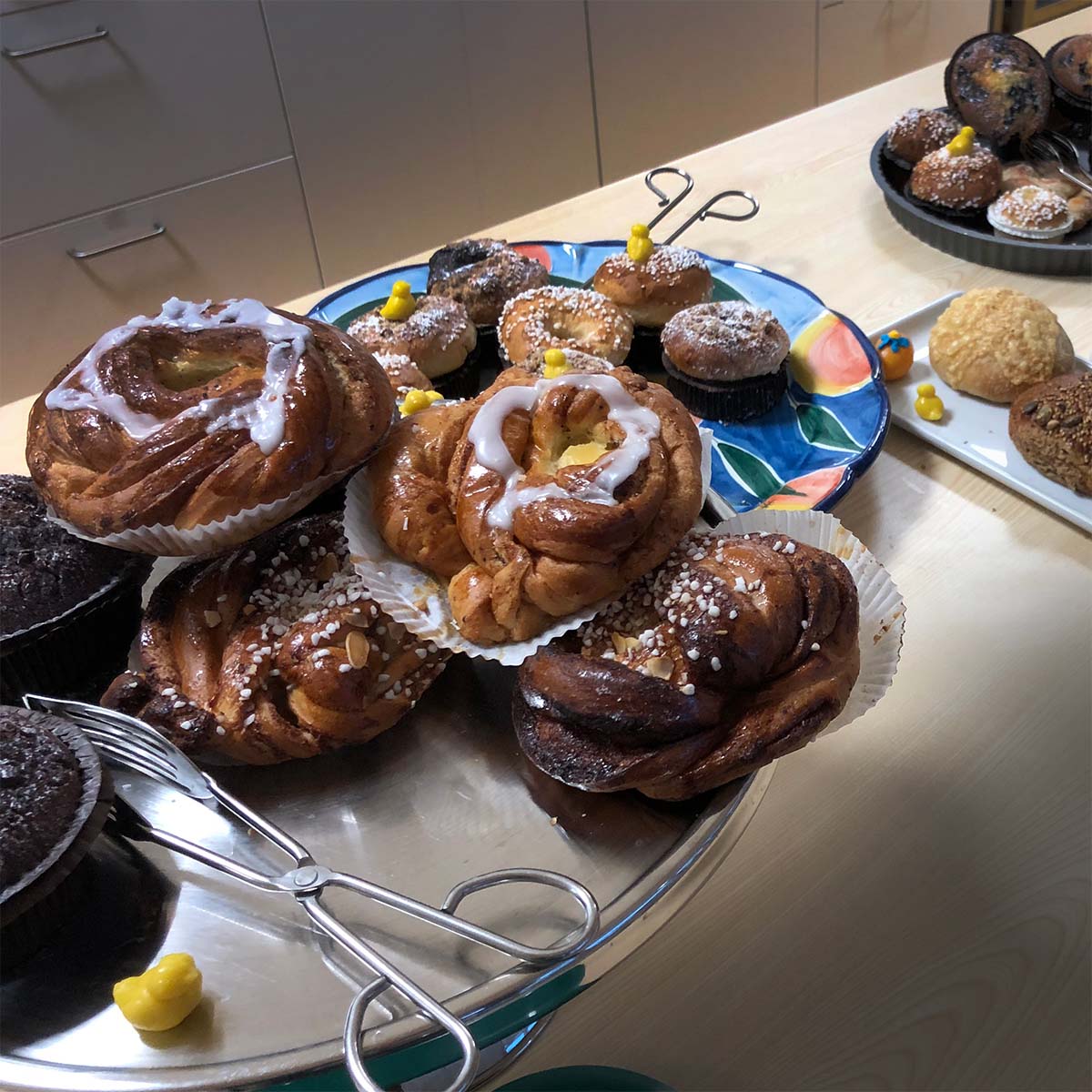 Påskfika på avdelning 12