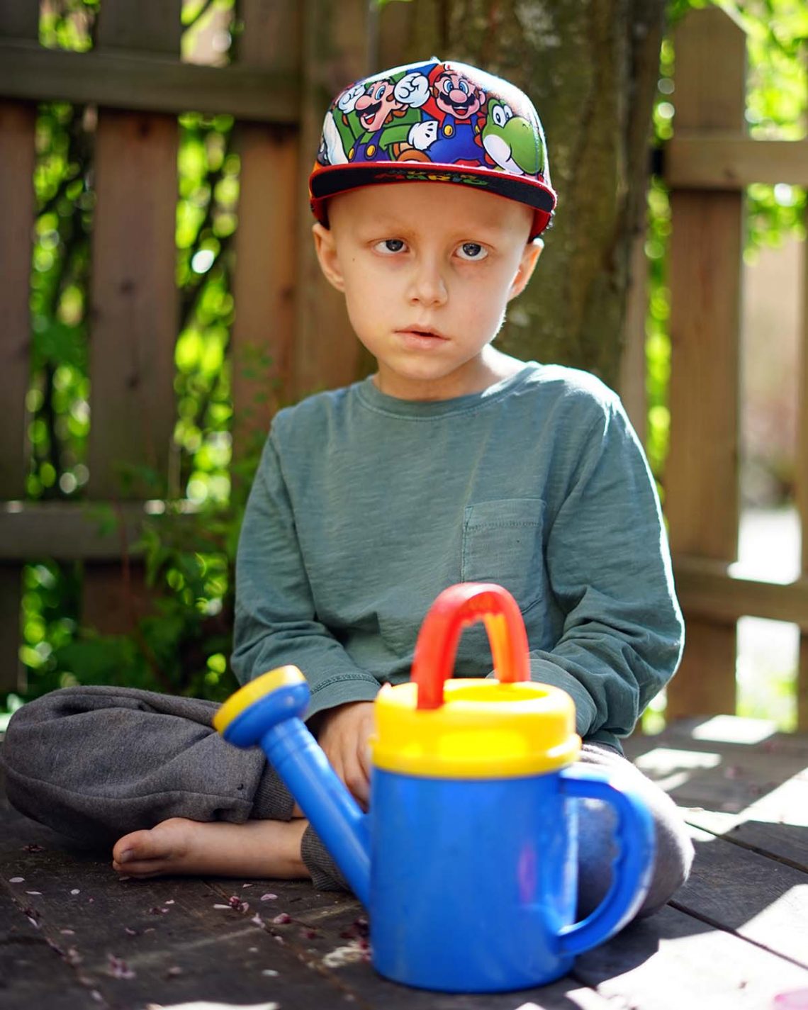 Elis på vår uteplats