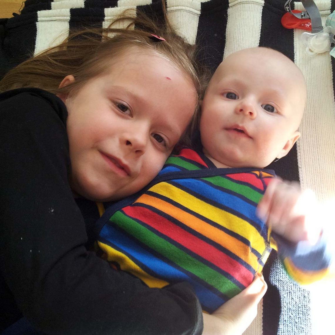 Lilly och Elis, 4 april 2013
