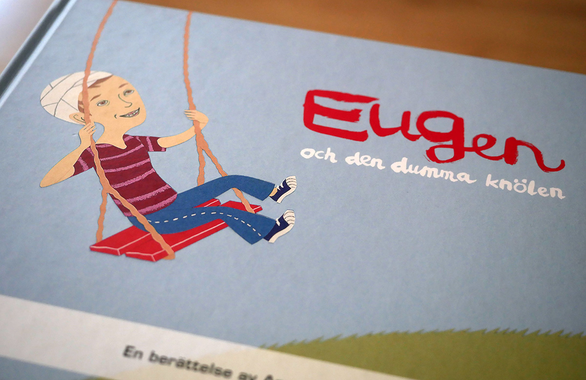 Omslaget till "Eugen och den dumma knölen"