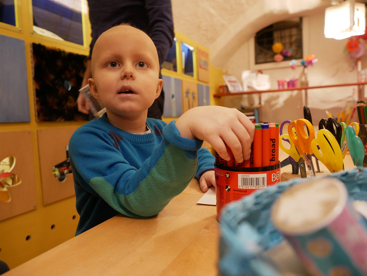 Elis pysslar på Postmuseum