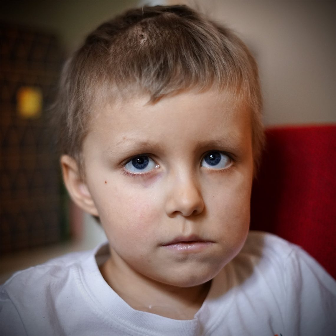 Elis Wikmark hemma, 4 december 2018