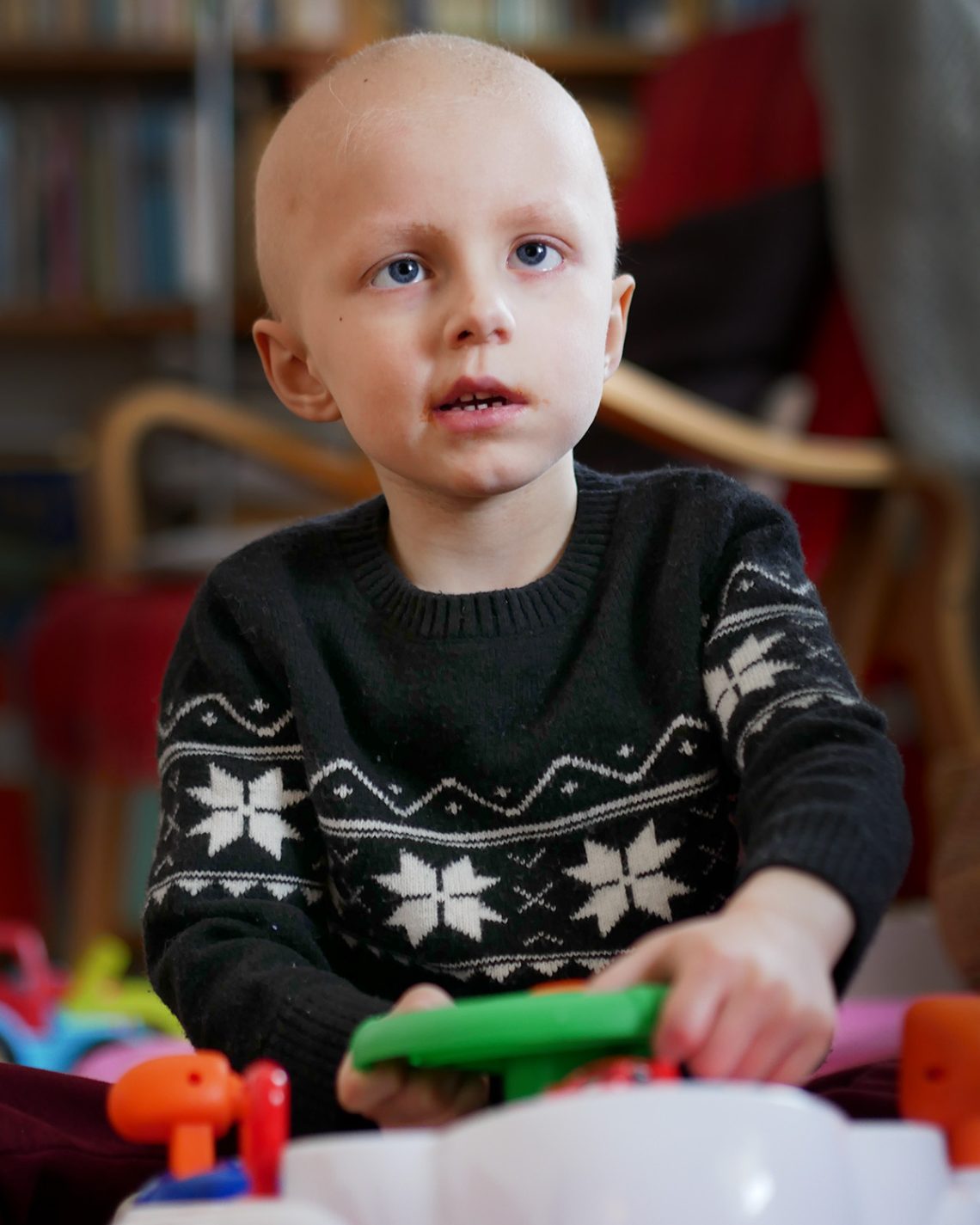 Elis hos farmor, 3 mars 2018