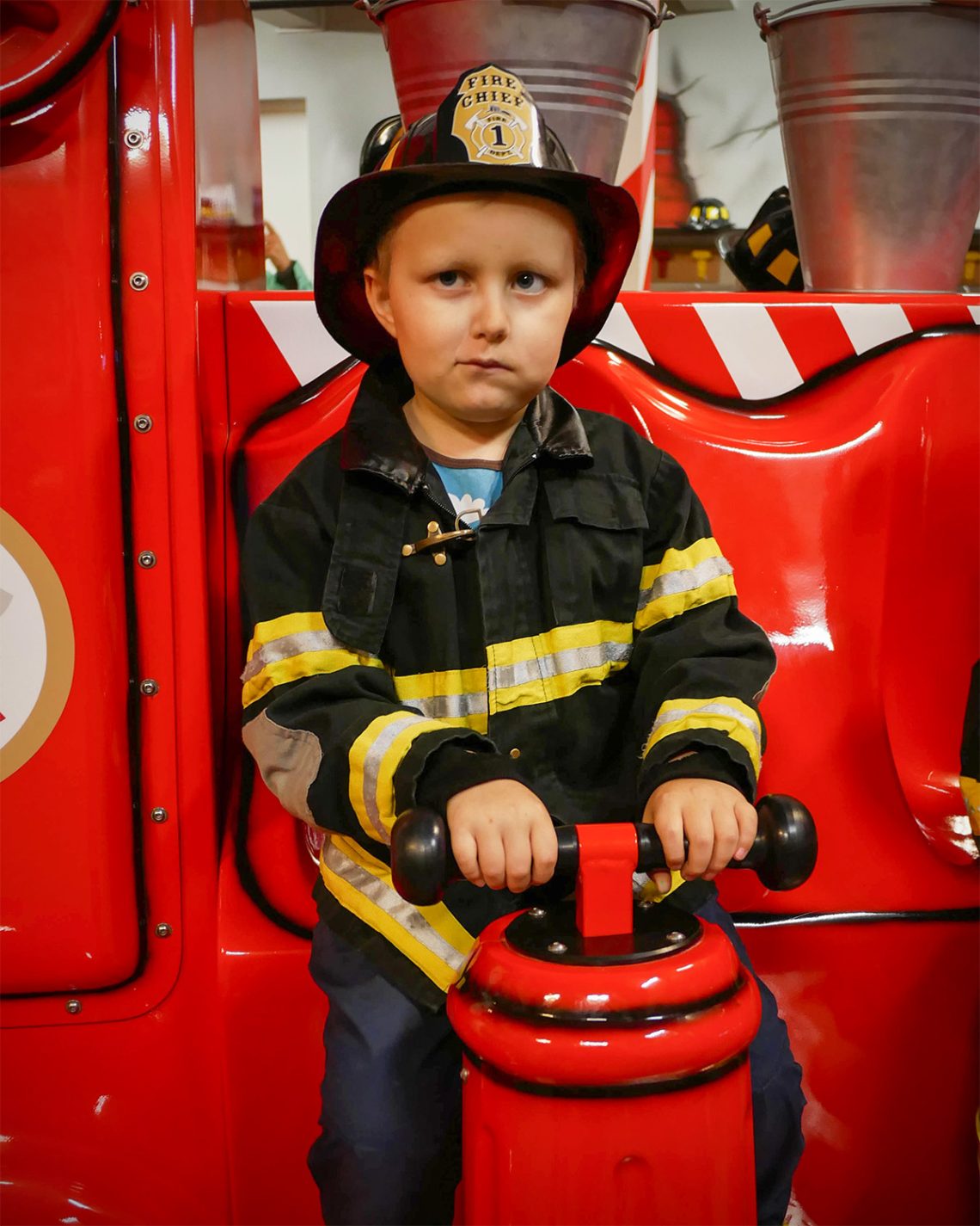 Elis på Exploria lekland, 7 september 2019