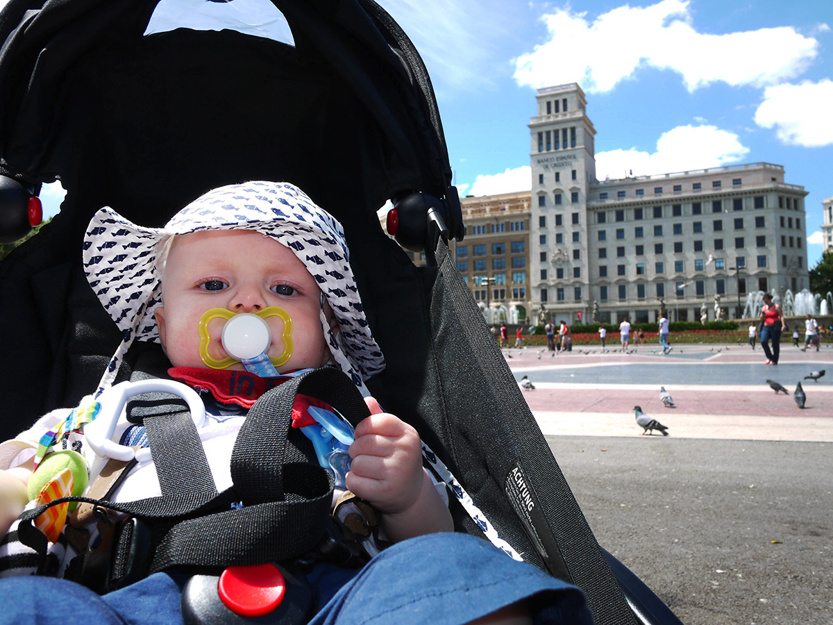 Elis i Barcelona, juni 2013